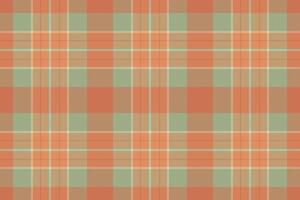 Yuletide fabric tartan , fibrous background texture check. Spanish seamless pattern plaid textile in orange and pastel colors. vector