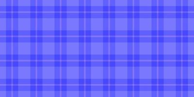 Mesh fabric tartan background, oilcloth plaid check textile. Short seamless pattern texture in indigo and blue colors. vector