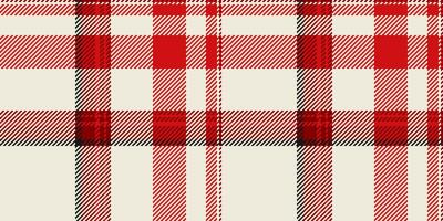 Carnival fabric texture , bedding pattern tartan seamless. Shop textile plaid background check in white and red colors. vector