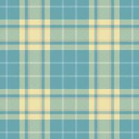 Mix seamless fabric check, valentines day texture plaid background. Infinity tartan pattern textile in cyan and pale goldenrod colors. vector