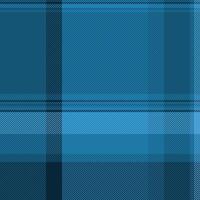 Hippie pattern check, layered seamless plaid texture. 60s textile background tartan fabric in cyan and atlantic colors. vector