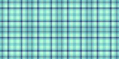 Post plaid pattern tartan, man texture textile check. Fall fabric background seamless in cyan and light colors. vector
