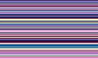 Geometric stripes seamless pattern with horizontal lines in varied colours, creating an abstract background. Ideal for textile design, wallpaper, or graphic prints. vector