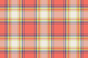 Plaid background, check seamless pattern in red. fabric texture for textile print, wrapping paper, gift card or wallpaper. vector
