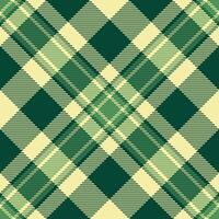 Merry texture background , selection tartan pattern seamless. Colorful fabric textile plaid check in yellow and dark colors. vector