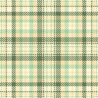 Stylish tartan plaid, decor fabric check textile. Latin background pattern texture seamless in light goldenrod yellow and wheat colors. vector