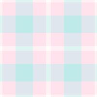 Equal background tartan textile, womens fashion pattern fabric texture. Many plaid check seamless in light and sterling silver colors. vector