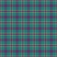 Awesome pattern textile check, loft seamless tartan . Industrial fabric plaid background texture in cyan and pastel colors. vector