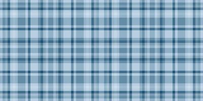 Designer pattern tartan textile, figure texture seamless check. Formal plaid fabric background in cyan and light colors. vector