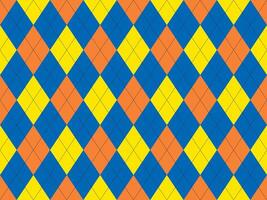Argyle pattern seamless. Fabric texture background. Classic argill ornament vector