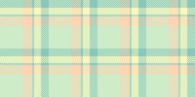 Womens fashion textile seamless, luxurious pattern texture plaid. Folklore fabric background check tartan in light and teal colors. vector
