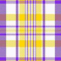 Net pattern plaid , room textile background check. Flow tartan seamless texture fabric in snow and gold colors. vector