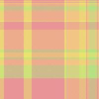 Textile background of fabric seamless pattern with a plaid texture tartan check. vector