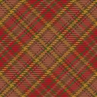 Seamless pattern of scottish tartan plaid. Repeatable background with check fabric texture. backdrop striped textile print. vector