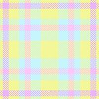 Throw tartan texture plaid, english check background. 1940s seamless pattern textile fabric in light and lime colors. vector