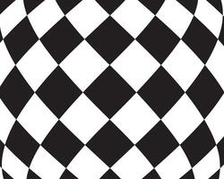 Black and white abstract pattern. Art design geometric shape background. Graphic visual disort style. vector