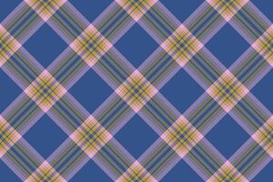 Tartan plaid background, diagonal check seamless pattern. fabric texture for textile print, wrapping paper, gift card, wallpaper. vector