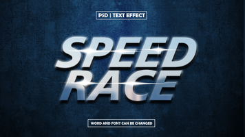 Lets Go Text Effect Editable psd