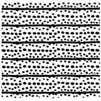 A black and white polka dot pattern vector