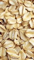 Rotating background of oats video
