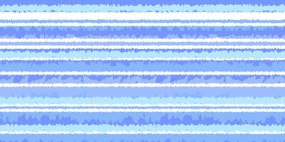 hand drawn stripes seamless pattern. Blue background. Unique horizontal lines ornament. Contemporary minimalist print. vector