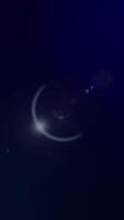 Abstract Background With Light lens Circles shiny chromatic lens flare effect video