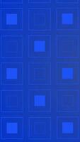 Blue background showing pattern of squares video