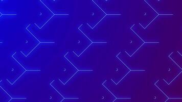 Electronic hi-tech lines pattern background. video