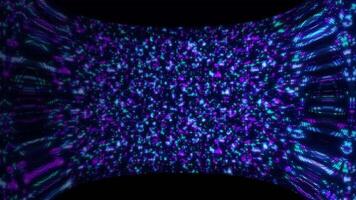 Futuristic technologic animation background. video