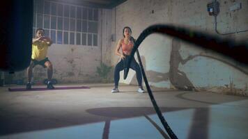 Active Partners. Exercising Together in the Urban Setting video
