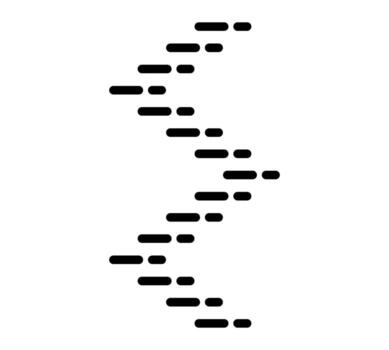 spiral staircase icon isolated on white background for your web and mobile app design vector