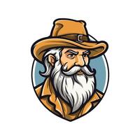 Dynamic Fisherman Character Inspiring Muscat's Fishing Community vector