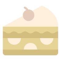 Cake Slice icon for web, app, infographic, etc vector