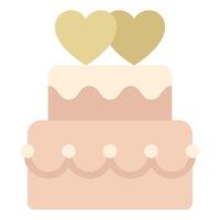 Cake Topper icon for web, app, infographic, etc vector