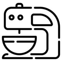 cake icon, line art illustration of a cake vector