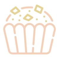 Muffin icon for web, app, infographic, etc vector