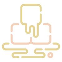 Icing icon for web, app, infographic, etc vector