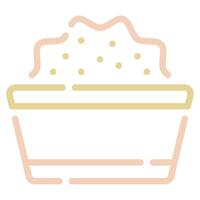 Cream Cheese icon for web, app, infographic, etc vector