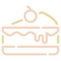 Fruit Cake icon for web, app, infographic, etc vector
