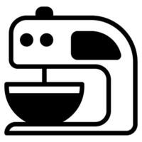 Cake Mixer icon for web, app, infographic, etc vector