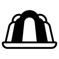 Bundt Cake icon for web, app, infographic, etc vector
