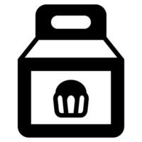 Cake Box icon for web, app, infographic, etc vector
