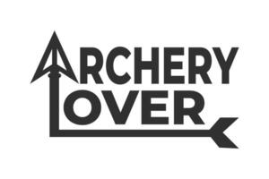 Archery Logo Design and Typography Design, Modern Archery Logo Elements for Your Brand, Dynamic Archery Theme Typography for Logos, Target the Best with Archery-Inspired Logos, Archery Logo Design vector