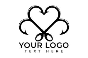 Fishing Logo Design, Fishing Hook Logo Design, Logo For Fishing Brand, Hook Design, Logo For Fishing Lovers, Typography Design for Anglers, Fishing Artwork, Fishing Hook Design, Logo Design vector