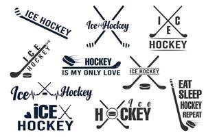 Dynamic Hockey Typography Bundle, Hockey Bundle, Hockey Vibes, Goal-Driven Typography in Hockey Theme, Typography Slapshot, Design Excellence, Frozen Font Frenzy, Hockey Delight vector