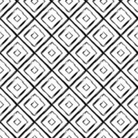 Aesthetic Contemporary printable seamless pattern with abstract line, dot, shape brush stroke in black and white colors. Boho background in minimalist style Illustration for wallpaper fabric vector