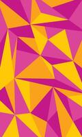Low poly triangle pattern abstract wallpaper vector