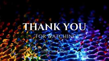 Thank you for watching animation, motion graphics, Thank you for watching text animation,background video