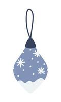 Christmas Tree Toy Drop. vector