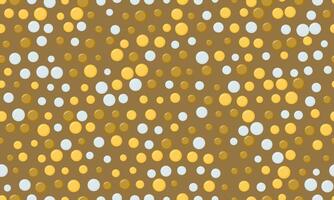 Polka dot design with a minimalist round shape pattern. Ideal for trendy fabric prints, wallpapers, and poster backgrounds with a simple geometric touch. vector